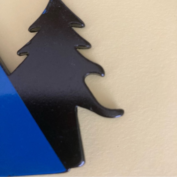 Tent keychain bottle opener black and blue - Picture 2 of 4